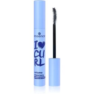 essence I LOVE CURL vízálló és tömegnövelő szempillaspirál fekete 10 ml kép