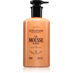 L’Occitane Shea Butter La Mousse krémes folyékony szappan kézre 500 ml kép