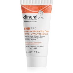 AHAVA Clineral SKINPRO hidratáló és védő krém az érzékeny és intoleráns bőrre SPF 50 50 ml kép