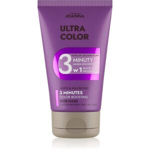 Joanna Ultra Color Silver Shades 3 Minutes tonizáló kondicionáló árnyalat Silver 100 g kép