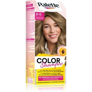 Schwarzkopf Palette Color Shampoo tonizáló sampon árnyalat 8-0 Medium Blonde 50 ml kép