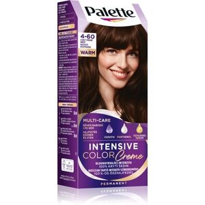 Schwarzkopf Palette Intensive Color Creme tartós hajfesték árnyalat 4-60 Radiant Medium Brown 1 db kép