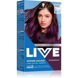 Schwarzkopf LIVE Intense Colour tartós hajfesték árnyalat U69 Amethyst Chrome 1 db kép