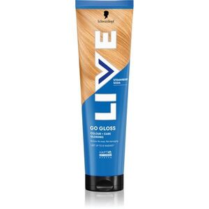Schwarzkopf LIVE Colour + Care tápláló tonizáló maszk hajra árnyalat Strawberry Soda 150 ml kép
