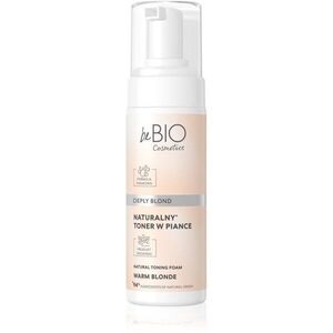 beBIO Natural Foam Toner Warm Blonde tonizáló hab hajra 120 ml kép