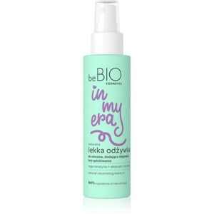beBIO In My Era Natural Lightweight Volumizing öblítést nem igénylő spray kondicionáló a hajtérfogat növelésére 100 ml kép