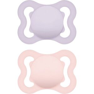 MAM Supreme 0m+ cumi Purple/ Pink 2 db kép