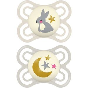 MAM Perfect Night 0+ months cumi Beige/ Grey 2 db kép