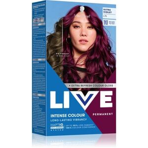 Schwarzkopf LIVE Intense Colour tartós hajfesték árnyalat L76 ultra Violet 1 db kép