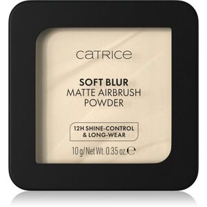 Catrice Soft Blur Matte Airbrush Powder mattító fixáló púder árnyalat 002W 10 g kép