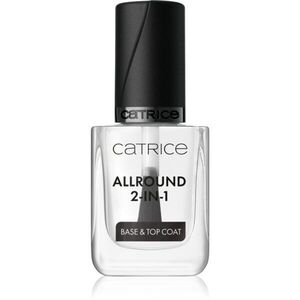 Catrice Allround 2-in-1 alap- és fedőlakkok 2 az 1-ben átlátszó 10.5 ml kép