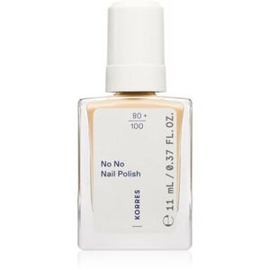 Korres No No Nail Polish ápoló körömlakk árnyalat 32 Pastel Yellow 11 ml kép