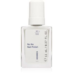 Korres No No Nail Polish ápoló körömlakk árnyalat 02 Milky White 11 ml kép