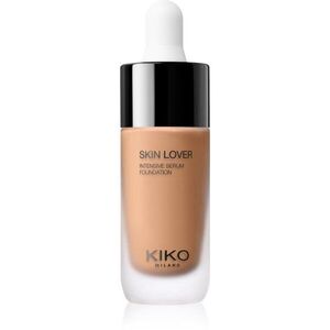 KIKO Milano Skin Lover Intensive Serum Foundation tartós folyékony alapozó hidratáló hatással árnyalat 5WO Warm Olive 20 ml kép