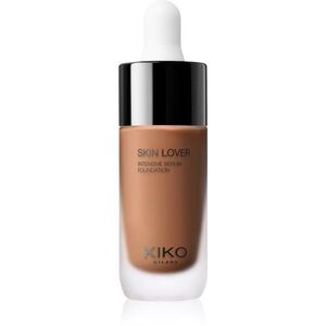 KIKO Milano Skin Lover Intensive Serum Foundation tartós folyékony alapozó hidratáló hatással árnyalat 8.5NG Neutral Gold 20 ml kép