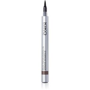 KIKO Milano Eyebrow Marker szemöldök fixáló árnyalat 02 Chestnut-haired And Blonde women 8 ml kép