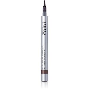 KIKO Milano Eyebrow Marker szemöldök fixáló árnyalat 03 Brunettes And Black Haired women 8 ml kép