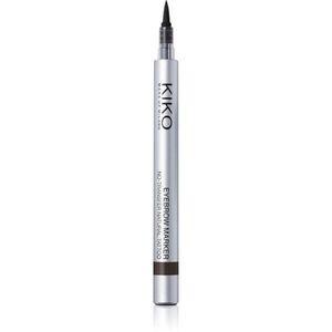 KIKO Milano Eyebrow Marker szemöldök fixáló árnyalat 04 Black 8 ml kép