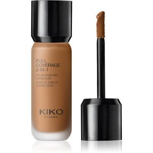 KIKO Milano Full Coverage 2-In-1 alapozó és korrektor 2 az 1-ben árnyalat 110 Neutral 25 ml kép