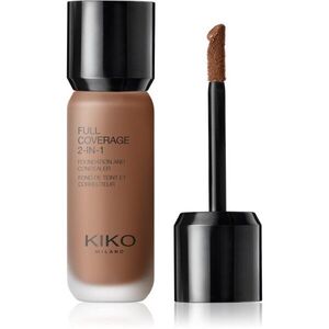 KIKO Milano Full Coverage 2-In-1 alapozó és korrektor 2 az 1-ben árnyalat 180 Rose 25 ml kép