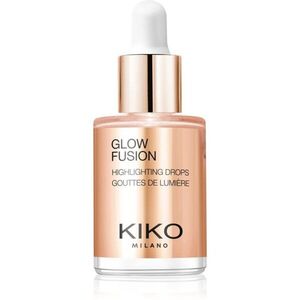 KIKO Milano Glow Fusion Highlighting Drops folyékony bőrélénkítő az arcra árnyalat 02 Sweet Dreams 9.5 ml kép
