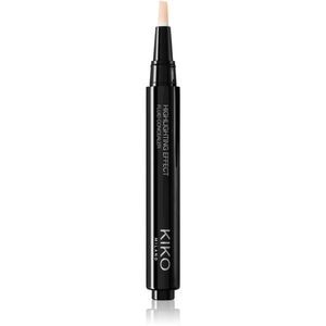 KIKO Milano Highlighting Effect folyékony korrektor élénkítő hatással árnyalat 01 Porcelain 2 ml kép
