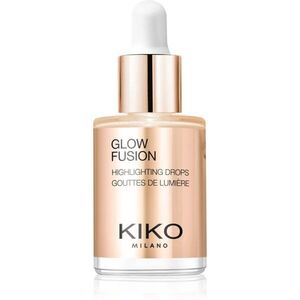 KIKO Milano Glow Fusion Highlighting Drops folyékony bőrélénkítő az arcra árnyalat 03 Gold Mine 9.5 ml kép