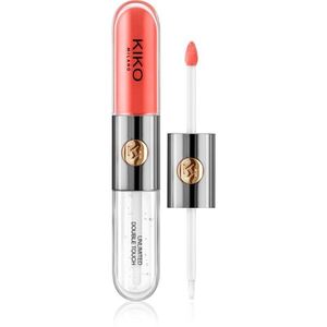 KIKO Milano Unlimited Double Touch hosszantartó folyékony rúzs fénnyel árnyalat 114 Orange Red 6 ml kép