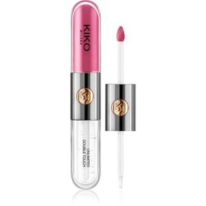 KIKO Milano Unlimited Double Touch hosszantartó folyékony rúzs fénnyel árnyalat 118 Orchid 6 ml kép