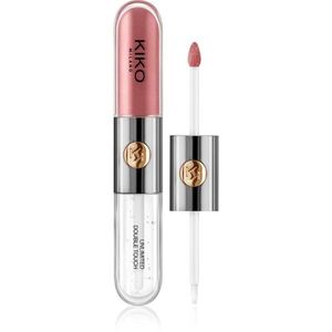KIKO Milano Unlimited Double Touch hosszantartó folyékony rúzs fénnyel árnyalat 120 Rosy Mauve 6 ml kép