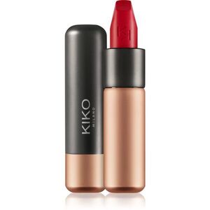 KIKO Milano Velvet Passion krémes rúzs matt hatással árnyalat 312 Cherry 3.5 g kép