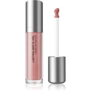 KIKO Milano Lasting Matte Veil hosszantartó folyékony rúzs matt hatással árnyalat 04 Milk Chocolate 4 ml kép
