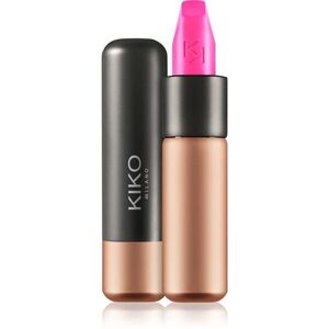 KIKO Milano Velvet Passion krémes rúzs matt hatással árnyalat 306 Fuchsia 3.5 g kép