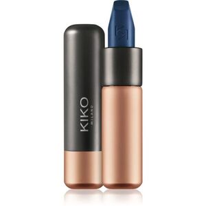 KIKO Milano Velvet Passion krémes rúzs matt hatással árnyalat 323 Imperial Blu 3.5 g kép