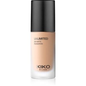 KIKO Milano Unlimited 24H Matte tartós matt alapozó hialuronsavval árnyalat 5 NG Neutral Gold 30 ml kép