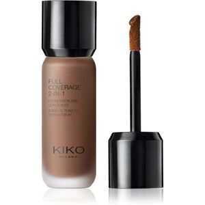 KIKO Milano Full Coverage 2-In-1 alapozó és korrektor 2 az 1-ben árnyalat 200 Neutral 25 ml kép