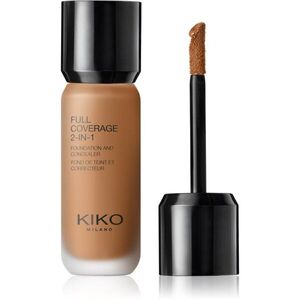 KIKO Milano Full Coverage 2-In-1 alapozó és korrektor 2 az 1-ben árnyalat 110 Warm Beige 25 ml kép