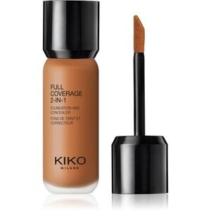 KIKO Milano Full Coverage 2-In-1 alapozó és korrektor 2 az 1-ben árnyalat 145 Neutral 25 ml kép