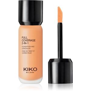 KIKO Milano Full Coverage 2-In-1 alapozó és korrektor 2 az 1-ben árnyalat 65 Neutral 25 ml kép