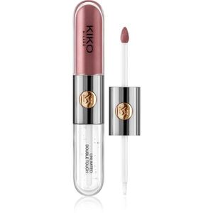 KIKO Milano Unlimited Double Touch hosszantartó folyékony rúzs fénnyel árnyalat 121 Dark Rosy Chestnut 6 ml kép