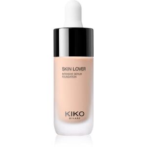 KIKO Milano Skin Lover Intensive Serum Foundation tartós folyékony alapozó hidratáló hatással árnyalat 1.5NR Neutral Rose 20 ml kép