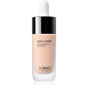 KIKO Milano Skin Lover Intensive Serum Foundation tartós folyékony alapozó hidratáló hatással árnyalat 1.5WG Warm Gold 20 ml kép