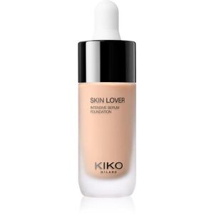 KIKO Milano Skin Lover Intensive Serum Foundation tartós folyékony alapozó hidratáló hatással árnyalat 2WR Warm Rose 20 ml kép
