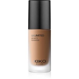 KIKO Milano Unlimited 24H Matte tartós matt alapozó hialuronsavval árnyalat 9 NG Neutral Gold 30 ml kép