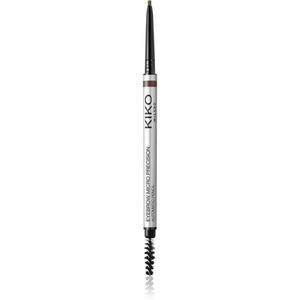 KIKO Milano Micro Precision automatikus szemöldökceruza kefével árnyalat 05 Deep Brunettes 0.05 g kép