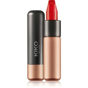 KIKO Milano Velvet Passion krémes rúzs matt hatással árnyalat 311 Poppy Red 3.5 g kép