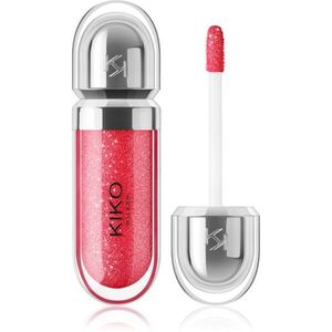 KIKO Milano 3D Hydra Lipgloss hidratáló ajakfény 3D hatással árnyalat 12 Pearly Amaryllis Red 6.5 ml kép
