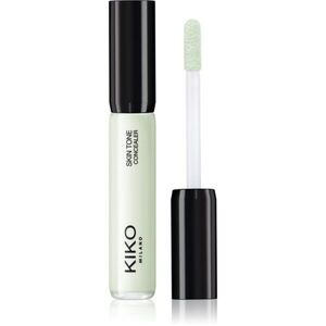 KIKO Milano Skin Tone krémes fedő korrektor a szem alatti sötét karikákra árnyalat 01 Green 3.5 ml kép