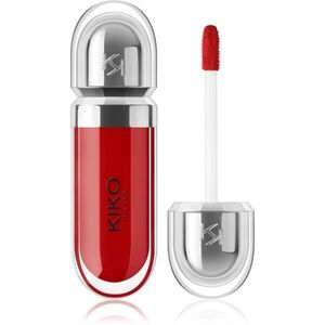 KIKO Milano 3D Hydra Lipgloss hidratáló ajakfény 3D hatással árnyalat 15 Cherry Red 6.5 ml kép