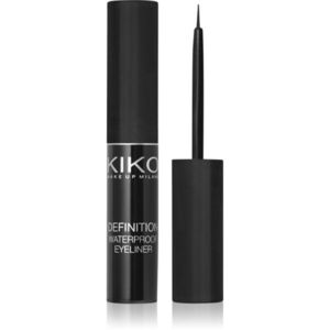 KIKO Milano Definition Waterproof Eyeliner tartós, vízálló szemhéjtus 4.5 ml kép